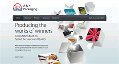 Desktop Screenshot of akpackaging.com.sg